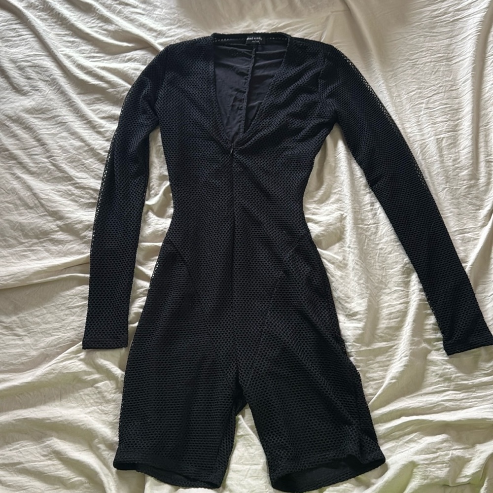 Women’s mesh black bodysuit from Zara size Small